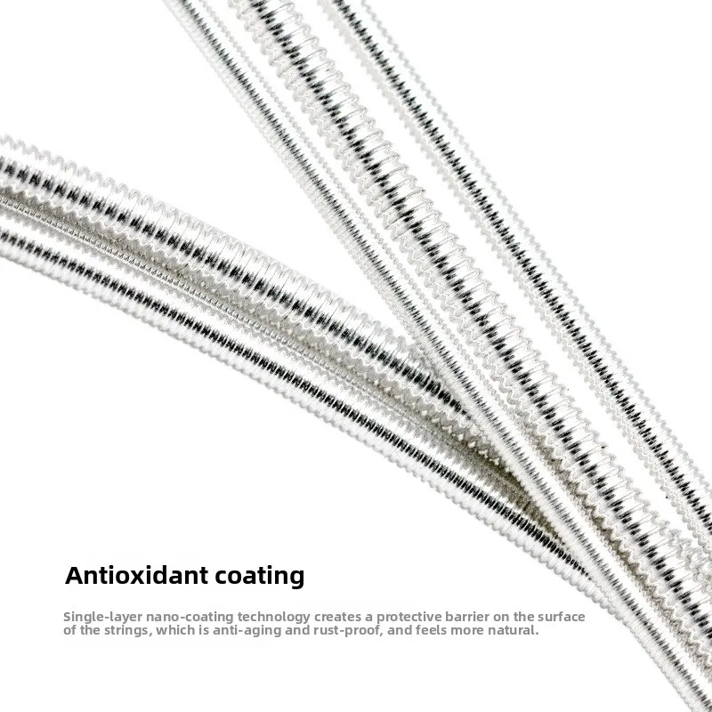 ملحقات الجيتار، أوتار Orphee QC أوتار جيتار كلاسيكية، مجموعة أوتار من النايلون متوسطة وعالية التوتر #2