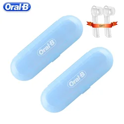 Oral B-caja de viaje Original para cepillo de dientes eléctrico, caja de almacenamiento con mango, cubierta antipolvo para Oral B D12 DB5010 ORDB5510K D100