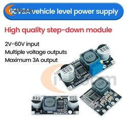 DC-DC Step Down Power Supply Module 60V 3A To 3.3V 5V 12V 24V Buck Converter Adjustable Voltage Regulator Module