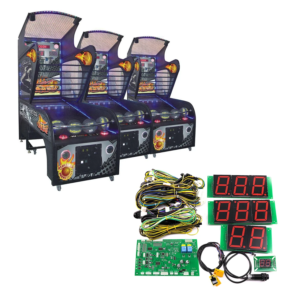 

Street Shooting Basketball Arcade Game Coin Operated 2 Players Kit New Style Kid Adult Game