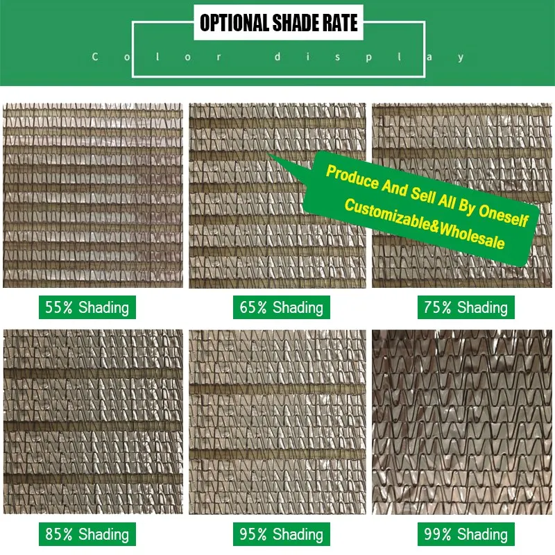 99% Shading Rate Aluminum Foil Sunshade Net Outdoor Sun Shading Netting Plant Sun Shelter Garden Shade Canopy Pool Awning Mesh