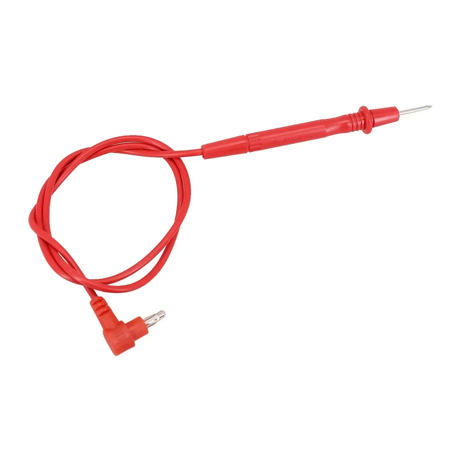 Test Probe Kit for For multimeters Featuring Red and Black Replacement Cables Heat Resistant Plastic Ends and Copper Conductors