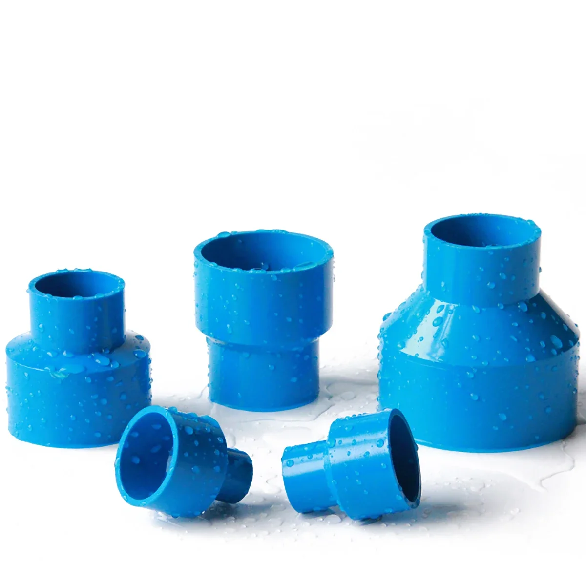 1Pcs PVC ลด Socket 20,25,32,40,50,63,75,90,110มม.Solvent Weld ความดันตัวเชื่อมต่อท่อ Aquarium ชลประทาน