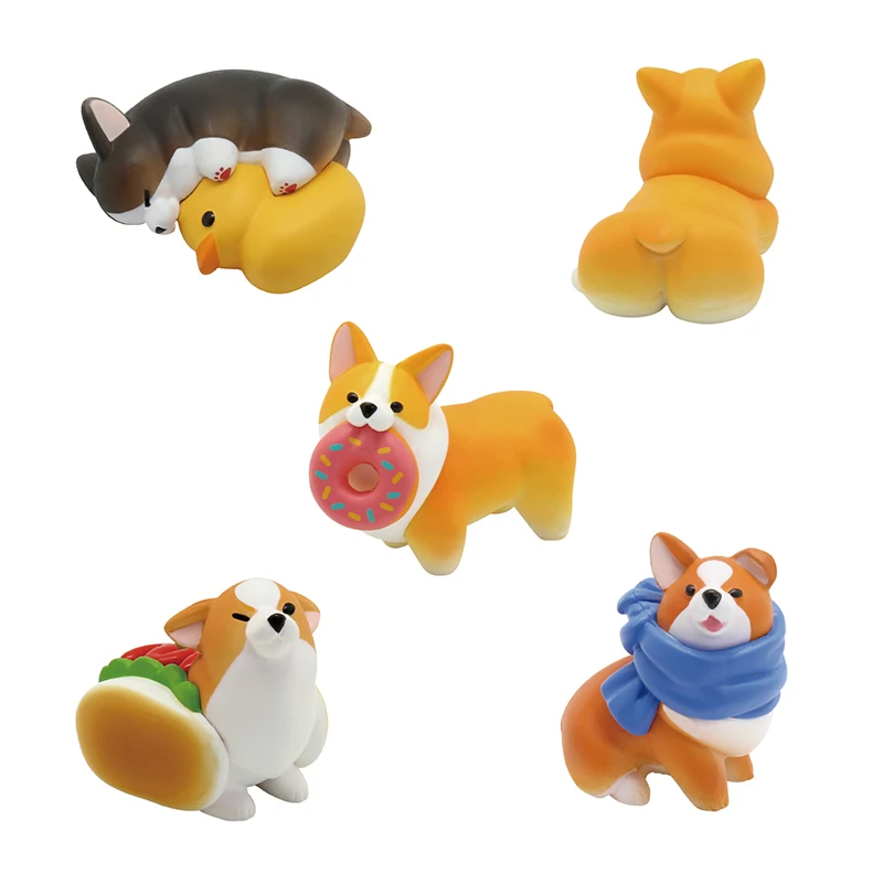 

Animal Life Shiba Inu Collection The Daily Corgi Anime Figure Doll Blind Box Toys Mystery Box Kawaii Model Girls Birthday Gift