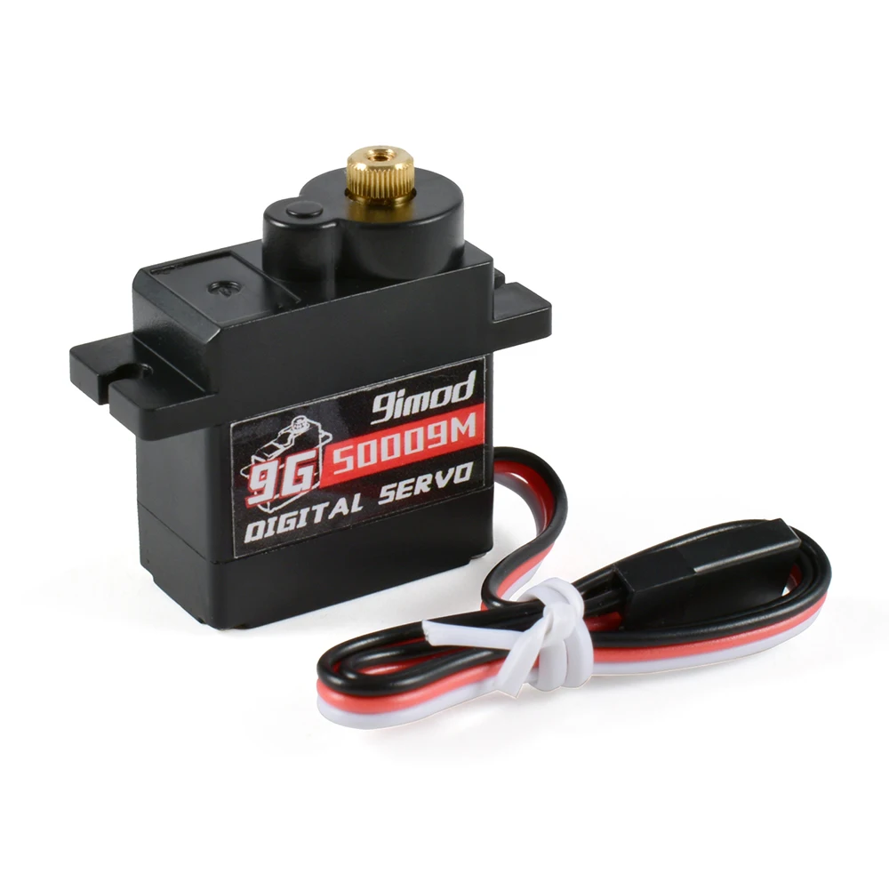 9imod Servo 9g 17g Digital Servo Motor High Speed Steering RC Servo Metal Gear Servo for 1/16 1/18 1/24 RC Car Boat Helicopter