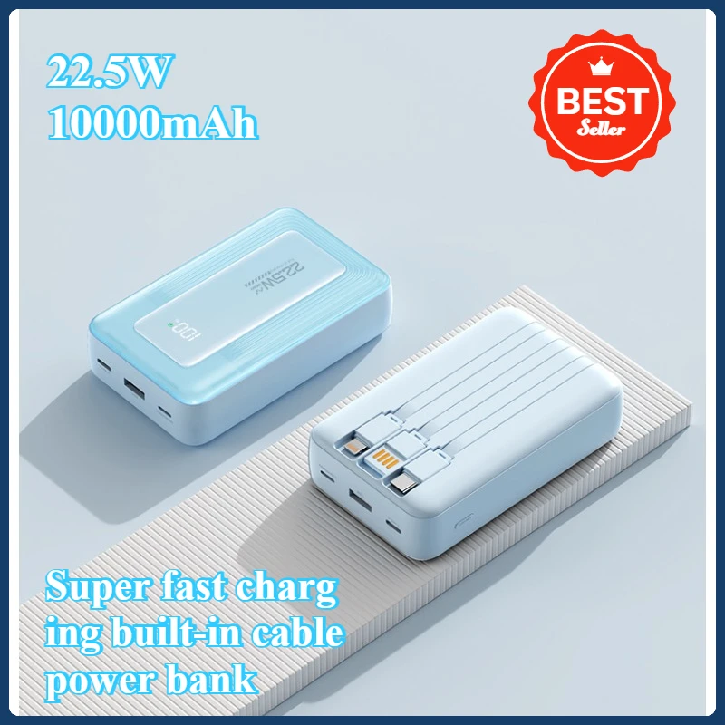 

New 20000mAh Ultra-large Capacity Power Bank with 22.5W Super Fast Charging Portable with Built-in