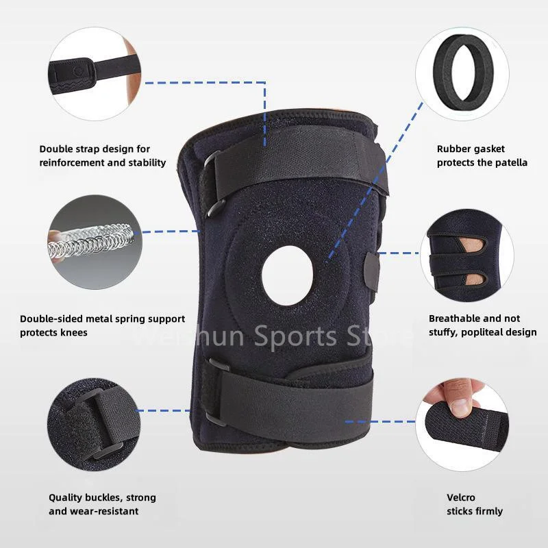 Plus Size Knee Pads Protector Compression Knee Support Protection Relieves Patella Ligament Joint Tendon Meniscus Discomfort 6XL