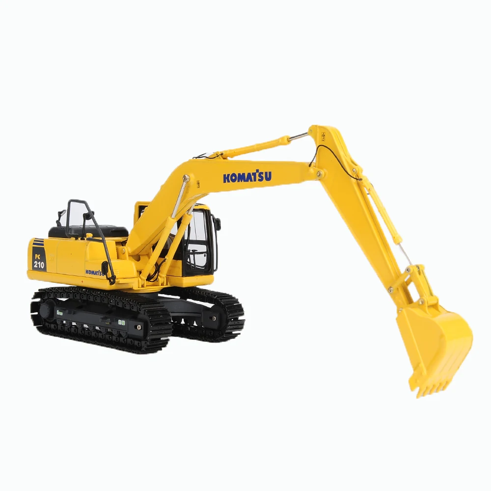 1/50 Scale Alloy PC210 Engineering Vehicle Hydraulic Excavator Diecast Model Toy Collection