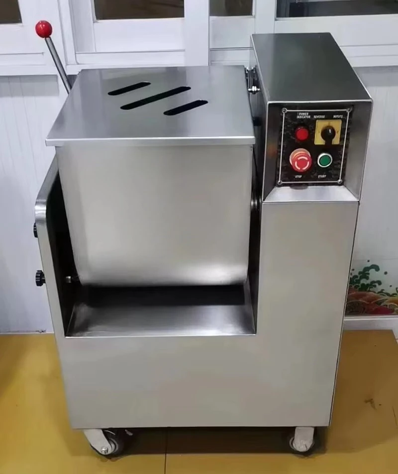 Equipo industrial para procesamiento de carne de res premium, mezcladora industrial, mezcladora para embutidos, Premium 135kg