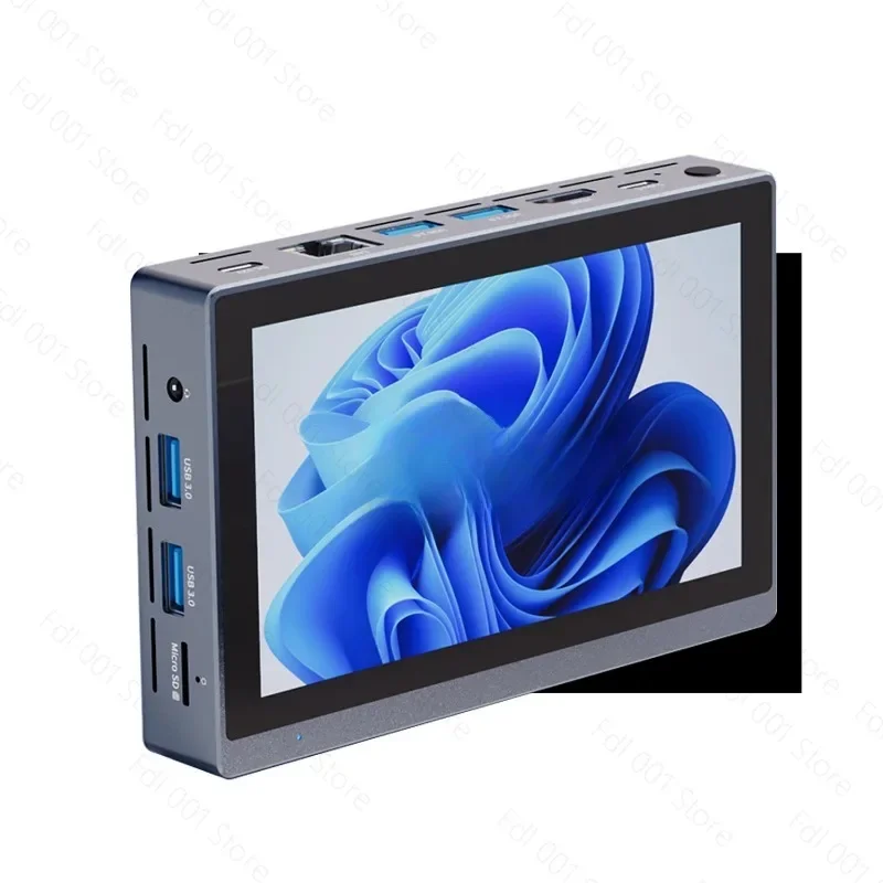 2026 Mini Computer Fan 16GB+256GB+WIFI 2 Pro Tablet Pad Industrial Tablet Mini PC 5.5 Inch Touch Screen