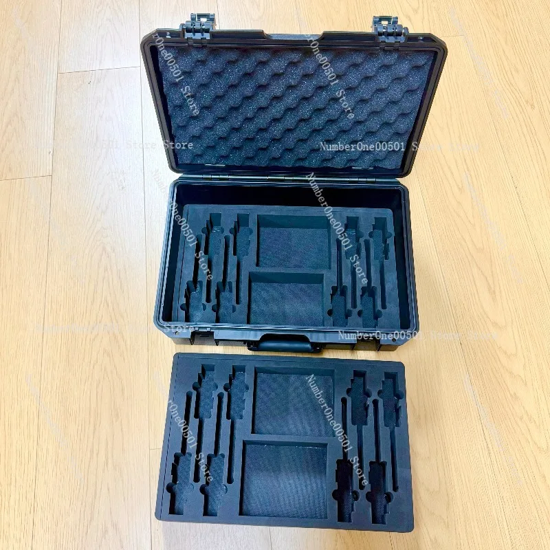 Wireless Handheld Microphone Flight Case Carrying Storage Box