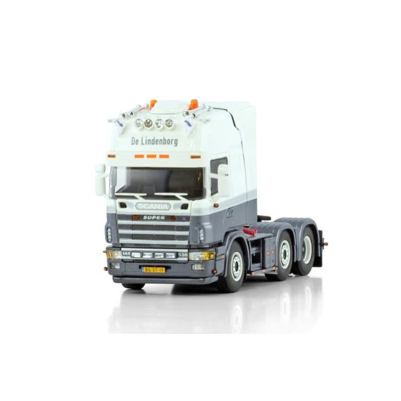 1:50 Scale SCANIA 4 Series 6X2 Truck Simulation Alloy Model DE LINDENBORG 01-4366 Display Collectible Gift Souvenir Decration