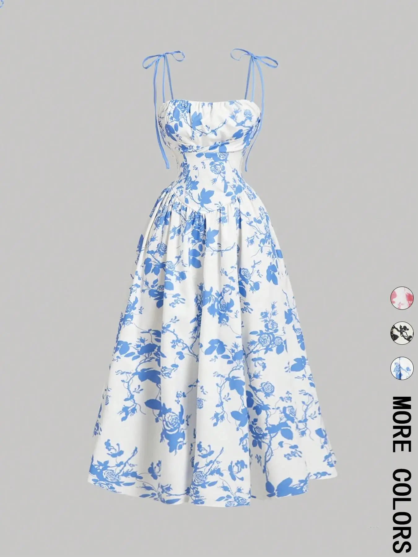 New Women's Print Spaghetti Strap Dress Summer Fashion Elegant Casual Office Party Casual Dresses For Women Robe Femme Vestidos