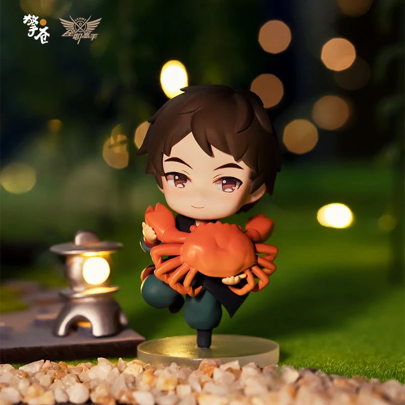 Genuine Anime Figure Full-Time Master Han Wen Qing Figure Dolls Toys Home Desk Ornament Ver. Collection Figure Model Toy Doll