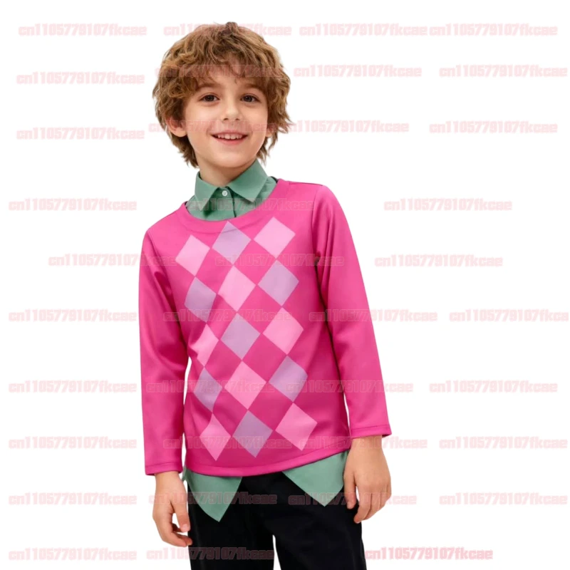 أزياء جينو رول بلاي أنيمي ساجا للأولاد KPOP أزياء الهالوين التأثيرية للرجال والأولاد