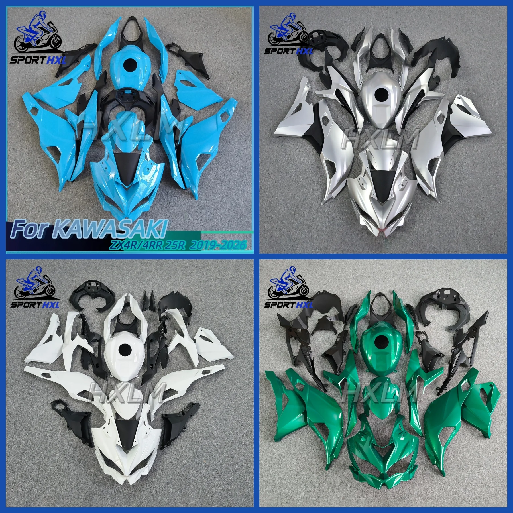 Multiple Choice Color Motorcycle Full Fairing Kit Fit For Ninja ZX25R ZX-25R ZX4R ZX4RR 2019 2020 2021 2022 2023 2024 2025 2026