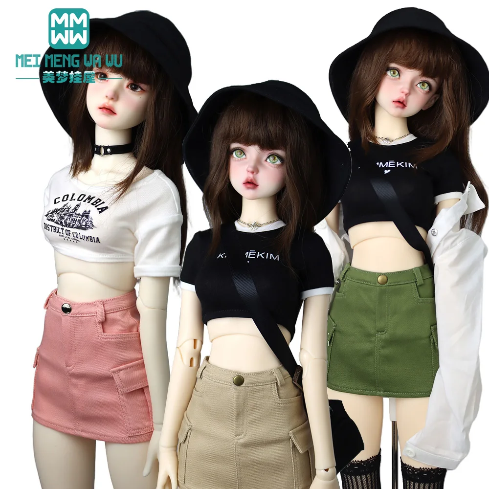 Clothes for doll Fashionable Multicolored fitted skirts, dress fits 1/3 1/4 1/6 BJD DD SD MSD YOSD Doll gift