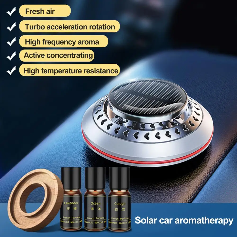 Petg Energy-concentrating Panels Diffuser High Temperature Resistant Car Diffuser Solar-powered Car Aromatherapy Beech Incense