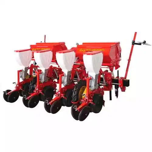 

Buy Our Brand New Agricultural Maize Seeder Drill 4 Rows Maize Planter With Fertilizer Corn Precise Seeder For Sell