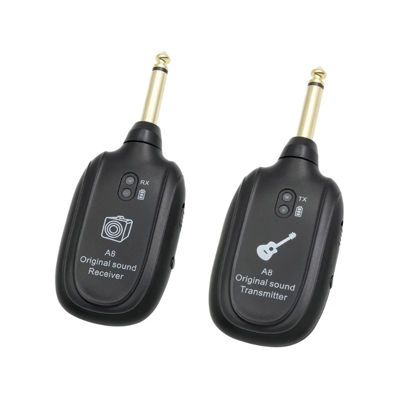 

UHF Guitar Transmitters Receiver Wireless Guitar System for Electric Guitar, Bass TOP quality