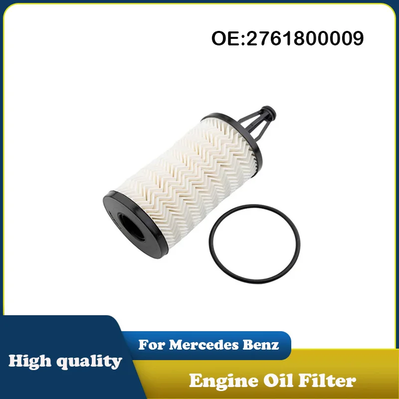 

5pcs A2761800009 2761800009 Engine Oil Filter For Mercedes Benz W204 W205 W212 W213 C E CLS GLE GLS Class M276 Car accessories