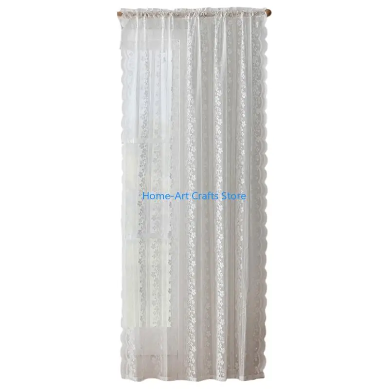 Y3NA Semi Sheer Laces Window Curtains Machine Washable Not Fade Tear Resistant For Privacy Light Filtering Decoration 2025 New