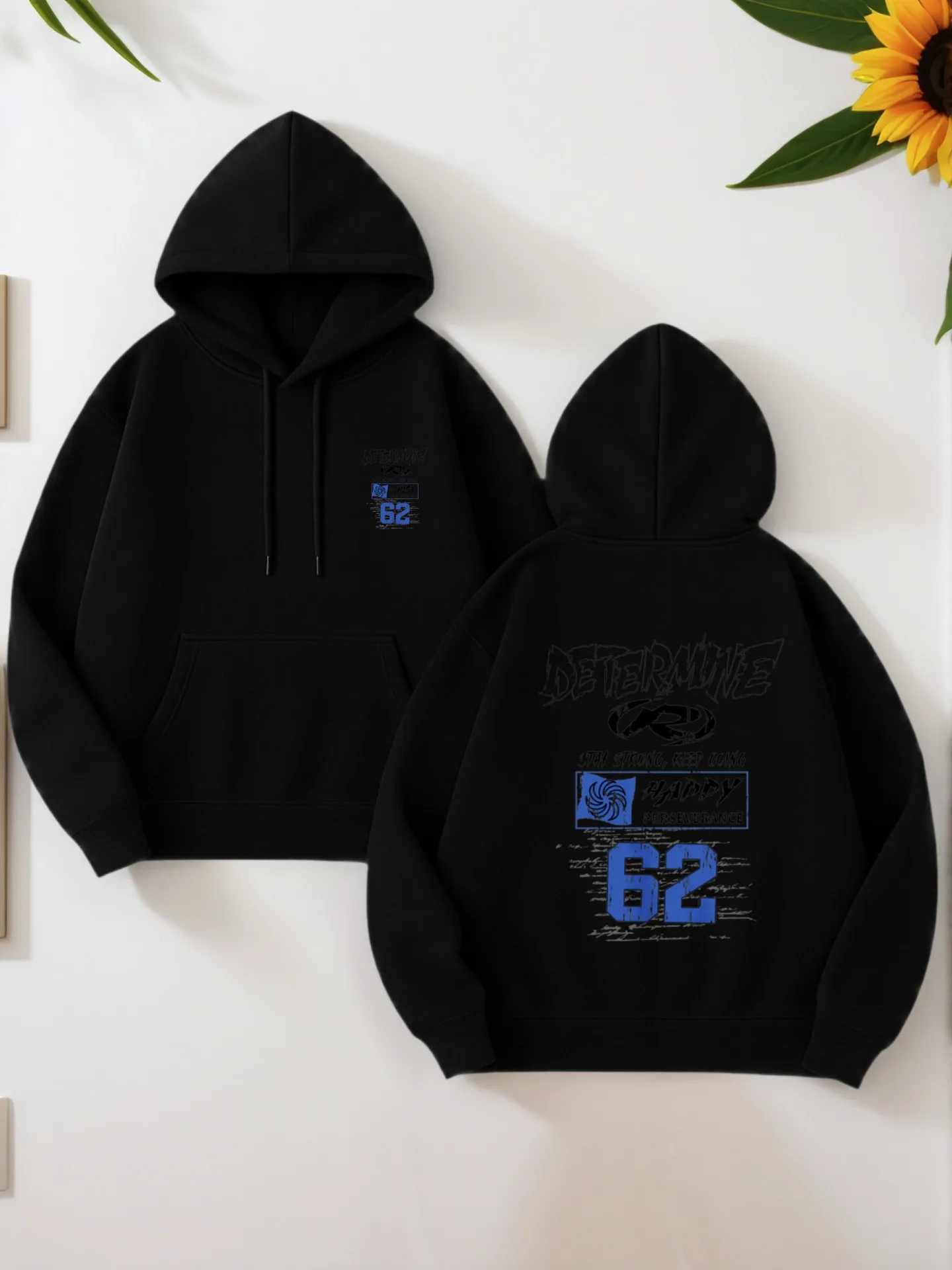 

Мужская толстовка с рисунком, буквенный принт, повседневный стиль, на флисовой подкладке, для мужчин, для повседневной носки