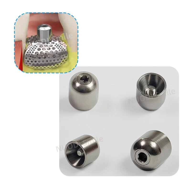 

5/10/20PCS Dental Multi Unit Protective Healing Caps Protection Cap Healing Abutment Titanium Fits OSS Φ4.8mm H6mm