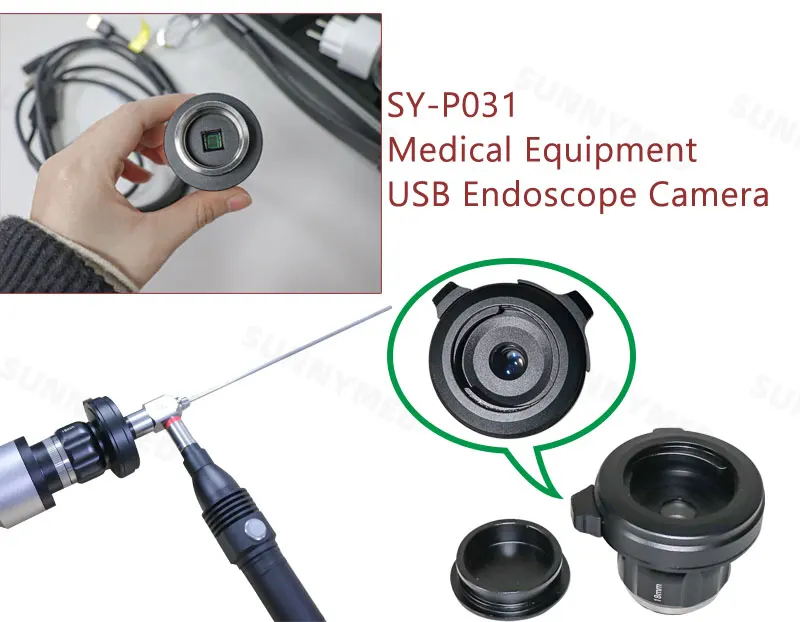 Sy-P031 Input portable USB endoscope camera ear, nose and throat surgery sinusoscopy tube inspection camera medical