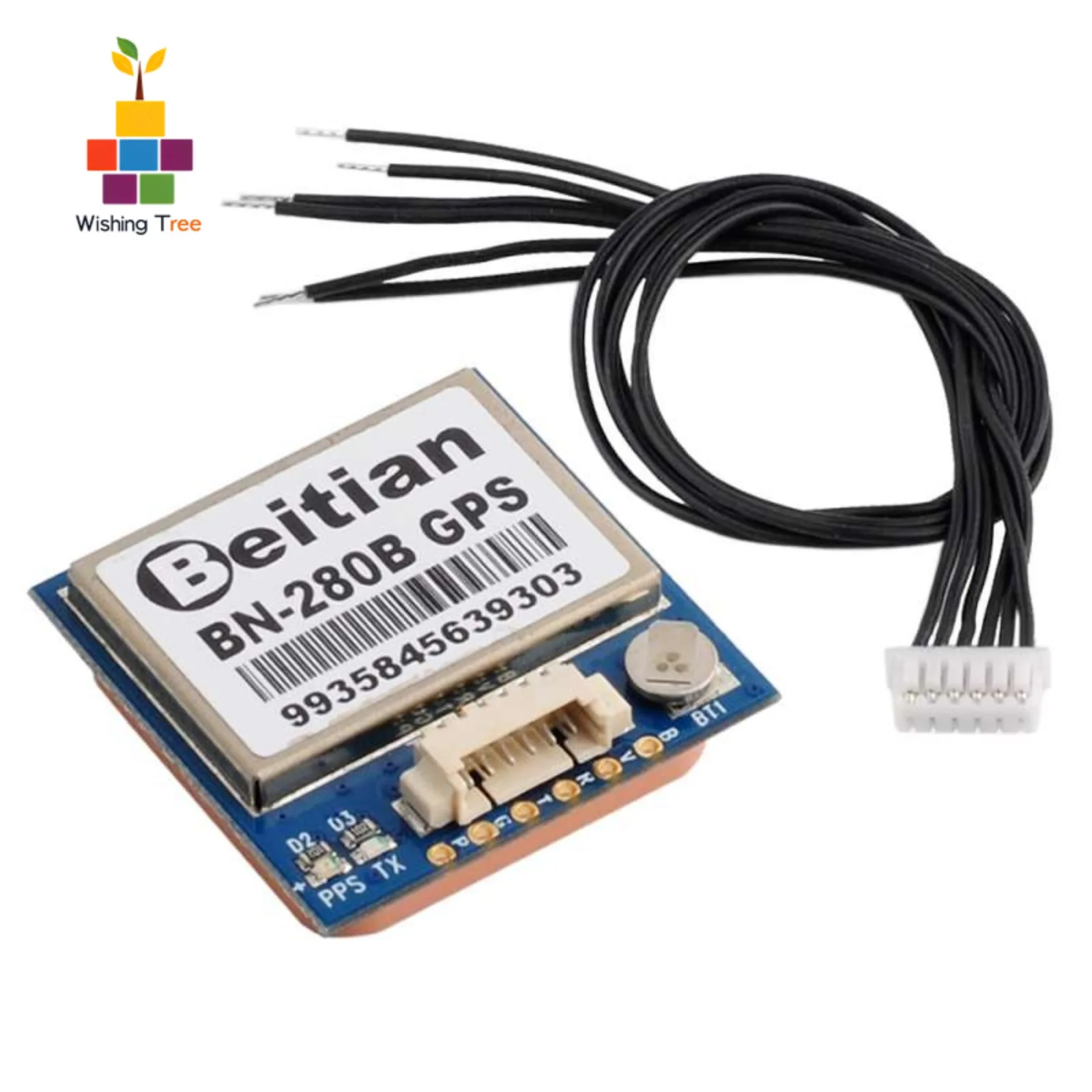 

Высокоточный GPS-модуль Beitian BN-280B с поддержкой ГЛОНАСС/BDS/GALILEO RS-232 4M FLASH 1PPS