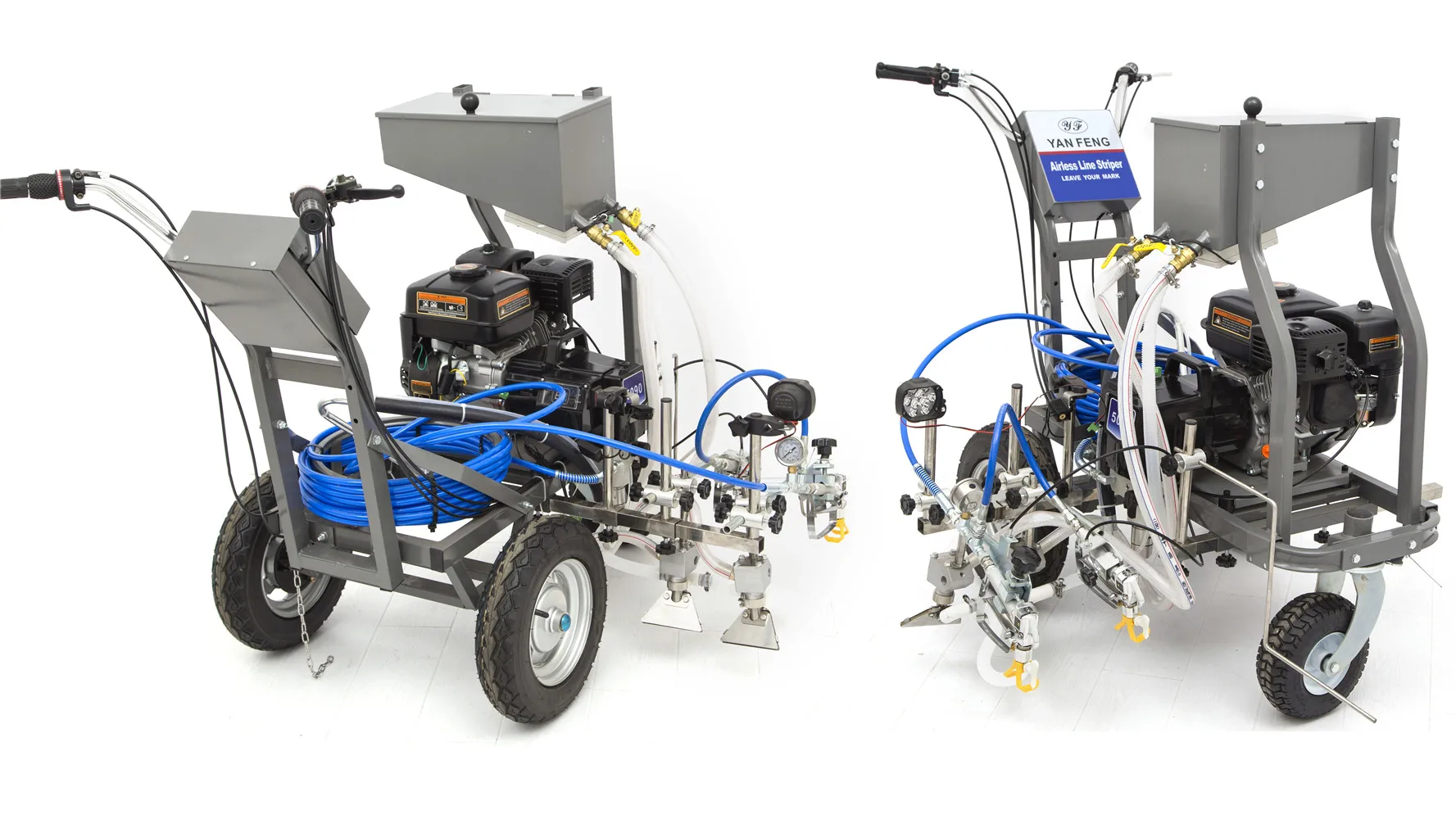 Low Cost Cold Plastic Automatic White Line Line Marking Manufacturing Machine Electric Road Marking Machine