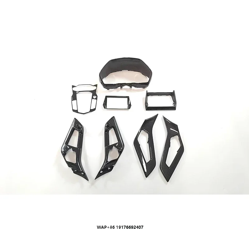 High Quality Dry Carbon Fiber Replacement Interior 8pcs forLamborghini Aventador LP700 LP745 LP750 LP720 Svj Perfect Fitment