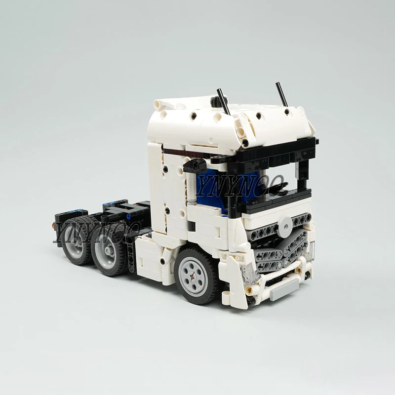 MOC Customed Actros Tractor 4X2 6X2 Truck Unit Engineering Vehicle Fit for Building Blocks Truck Model Bricks Kit Adults Gifts