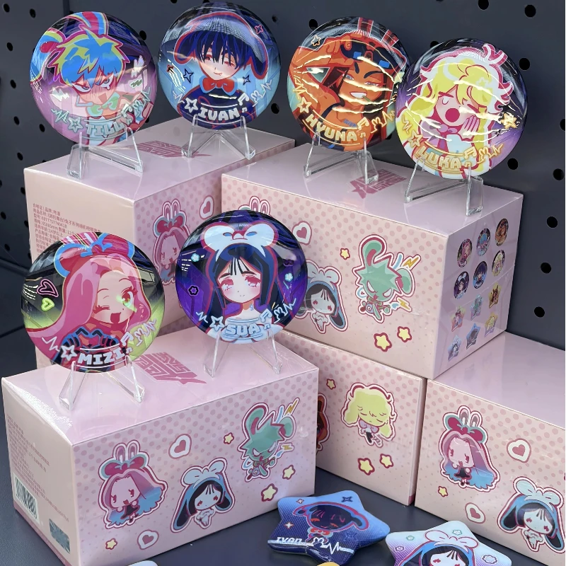In Stock Genuine Alien Stage Rabbit Series Little Badge Blind Box Star Bar Badge Ivan Till Gift Anime Peripheral  Xmas Gift