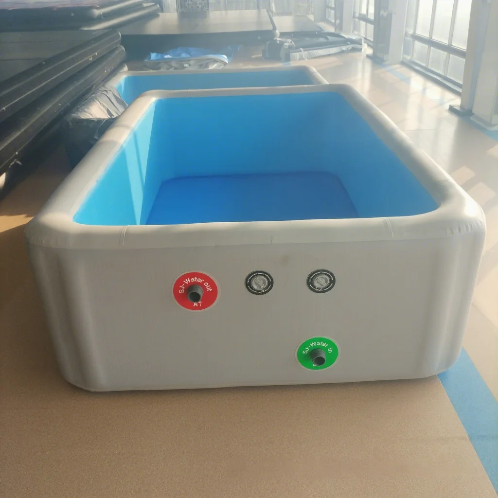 Customized Durable Drop Stitch Inflatable Swimming Water Pool Portable Swimming Pool Inflatable for  and Adults Outdoor