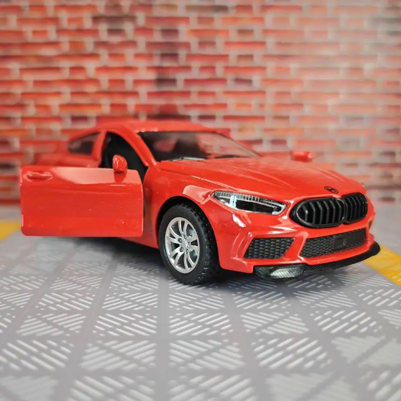 

1:32 M8 IM Supercar Alloy Diecasts & Toy Vehicles Metal Toy Car Model Sound and light Collection Kids Toy with rich details