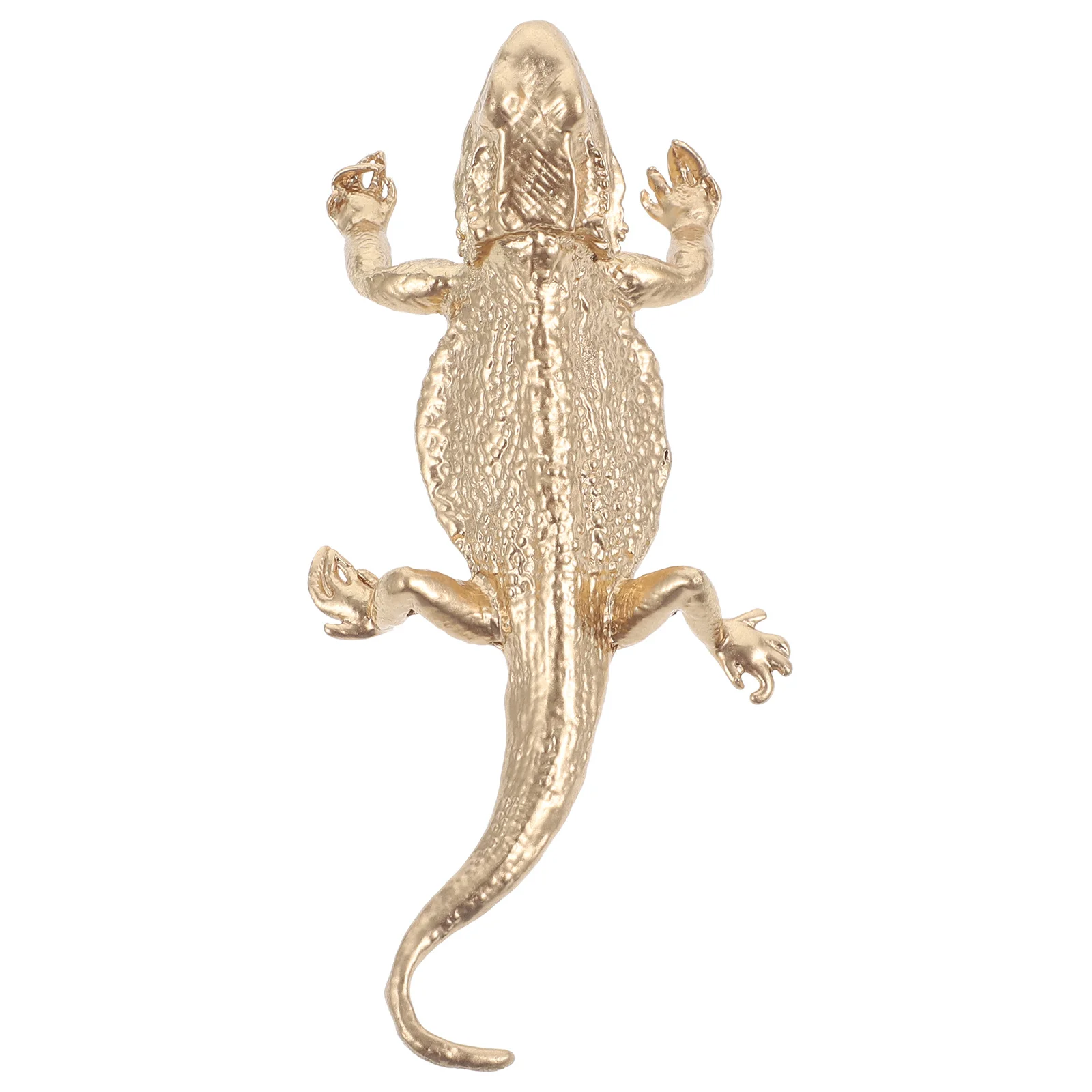 

Lizard Ornament Premium Alloy Reptile Animal Sculpture Desktop Decoration Home Statue Gift Lizard Sculpture