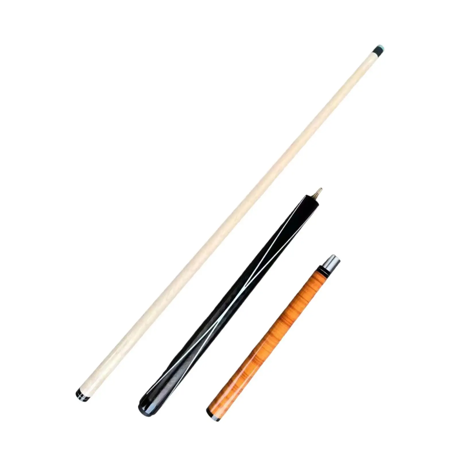 

Pool Cue 56" 13mm Tip Punch Cue Wooden Billiard Cue for Bar Pool Game Adult