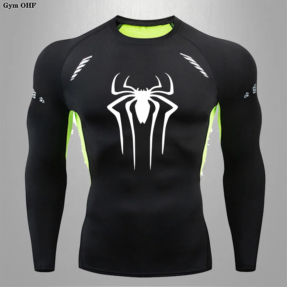 Summer Compression Sweatshirt Short Sleeve Men's Fitness T-Shirt Running Quick-Dry    Top Gym Workout Bodybuilding T-Shirt S-3XL