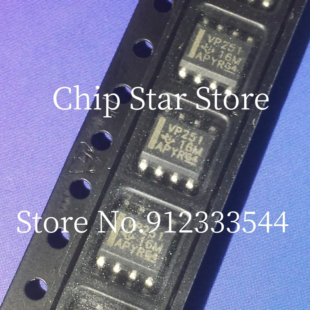 5-100pcs  SN65HVD251DR  SN65HVD251  SN65  SOIC8  CAN Interface  100%New And Original