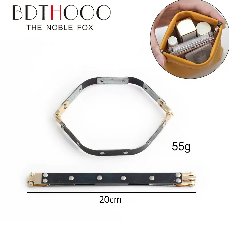 

10PCS 20cm Metal Internal Flex Frame Purse Accessories Bag Spring Clasp Wholesale