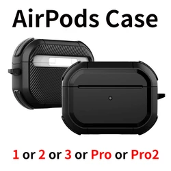 Etui z czterema rogami zapobiegające upadkowi z etui Airpods Pro AirPods 1 2 3 Pro 2. generacji Etui kompatybilne z USB-C MagSafe Osłona ochronna z