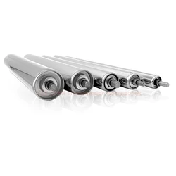 1PCS Φ 25mm 38mm Stainless Steel Gravity Roller Conveyor Roller Total Length 100 200 250 300 350 400 450 500mm