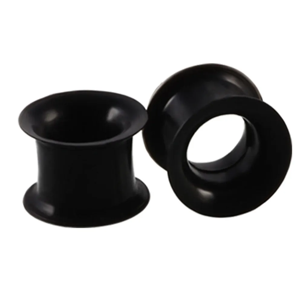 24Pcs Silicone Ear Expanders Ear Tunnels Plugs Flesh Tunnels Gauge Stretchers for Women Fashionable Comfortable Daily Wear Party
