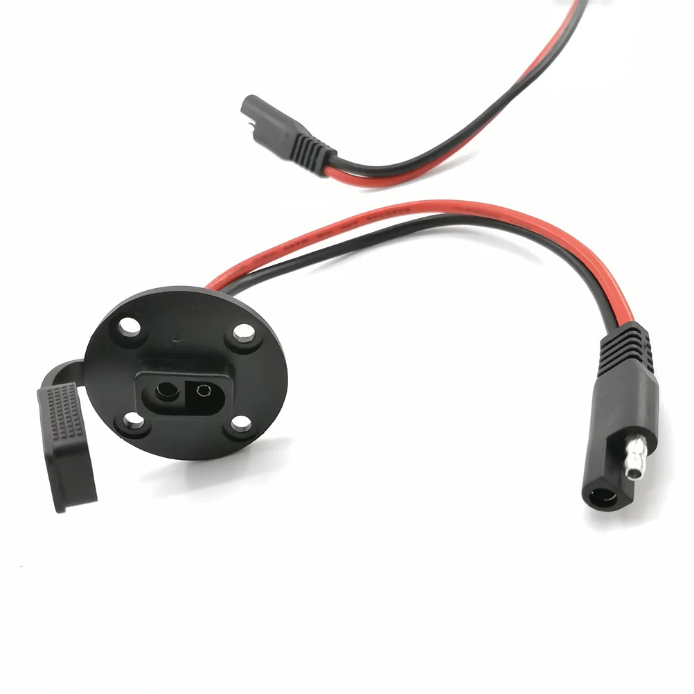 Sae 2 حفرة 4 حفرة غطاء مقاوم للماء موصل كابل للوحة طاقة شمسية دراجة نارية Rv شاحنة بحرية تمديد كابل