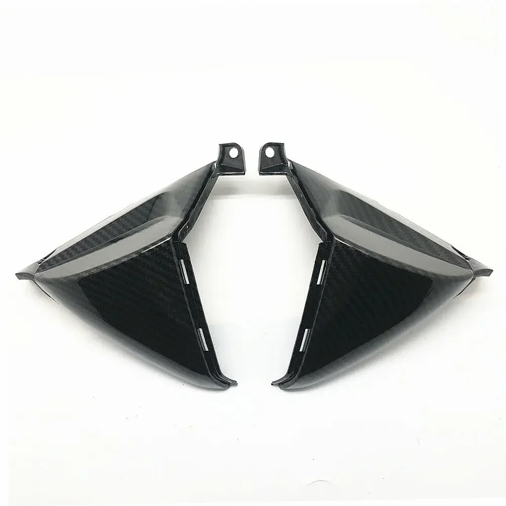 

CBR 600 RR Hydro Dipped Carbon Fiber Finish Headlight Front Cover Fairings Trim For HONDA 2007-2012 CBR600RR F5