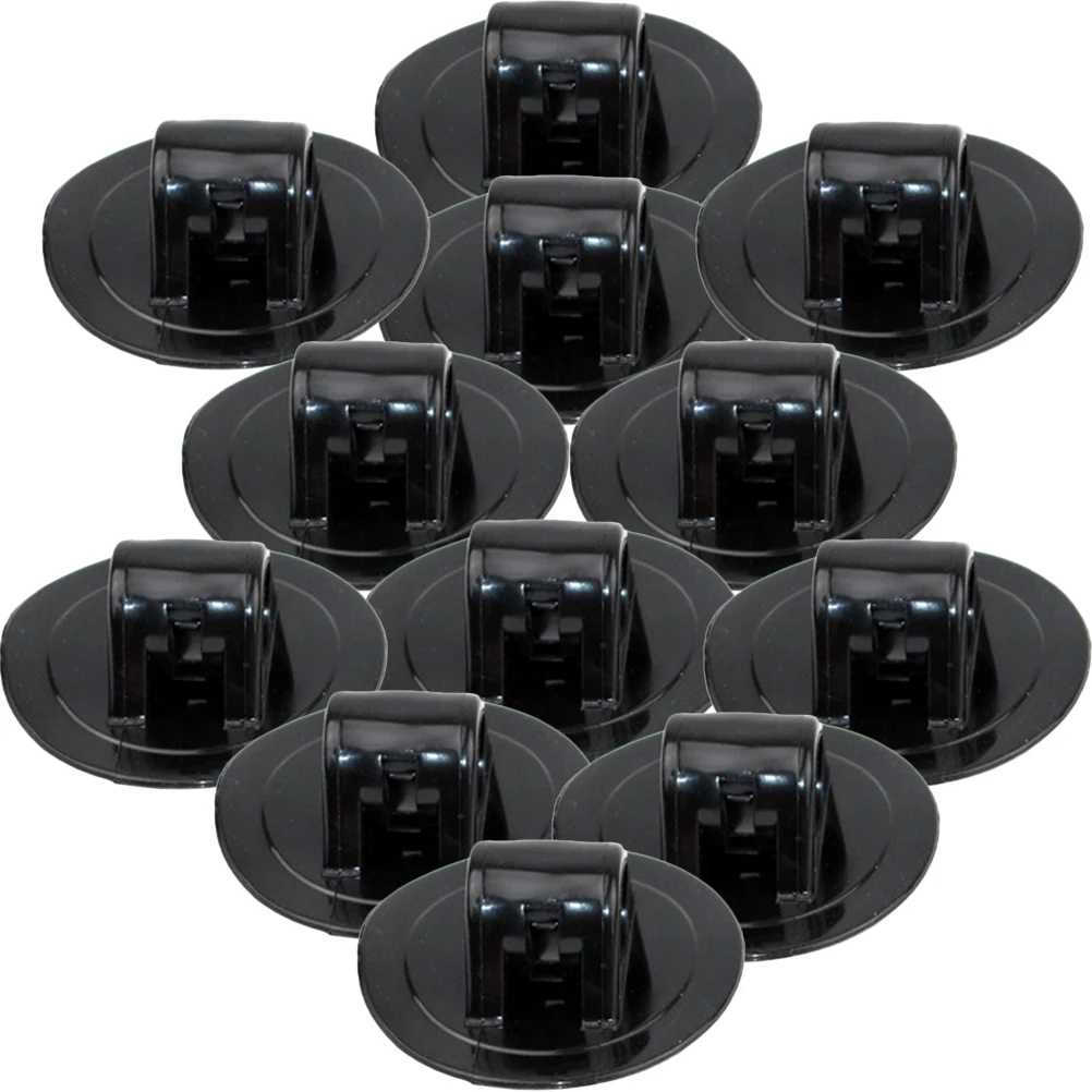 

12pcs Motor Fixing Bracket High Quality For Kayak Canoe Boat Fishing Black Mounts Horizontal Vertical Surface Inflatable Dinghy