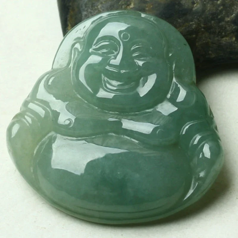 Natural Maitreya Buddha Laughing Buddha Public Pendant Ornament