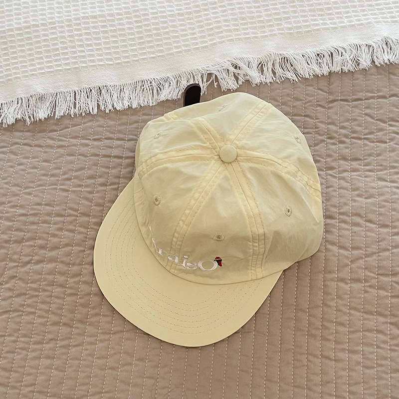 Baby Baseball Hat Cotton Adjustable Embroidered Letters Sun Protection Boy Girl Four Seasons Hat Children\'s Cap Casual All-Match