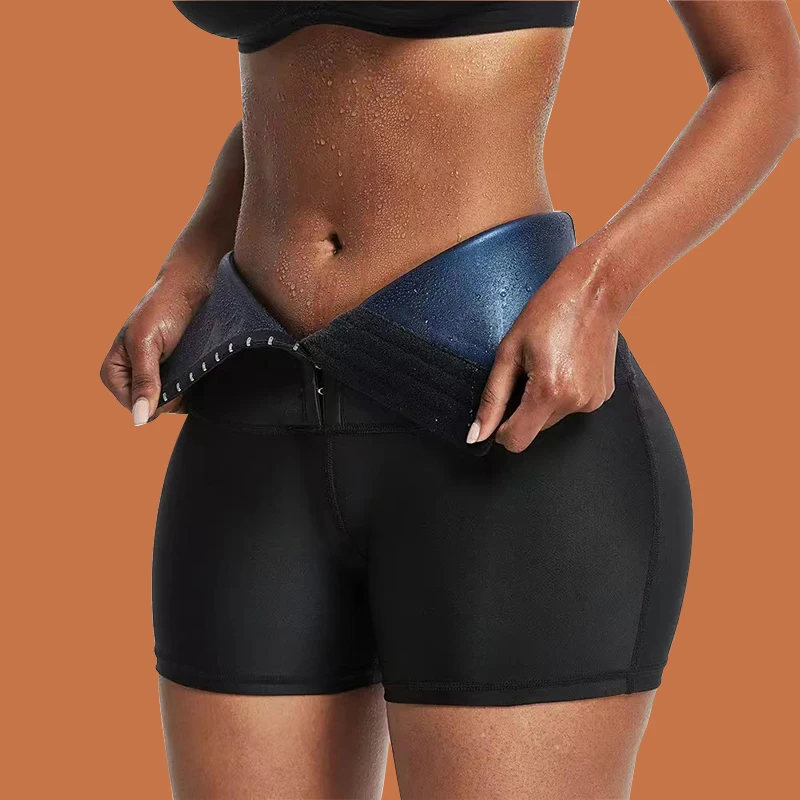 

Sweat Sauna Pants Body Shaper Weight Loss Slimming Pants Waist Trainer Shapewear Tummy Hot Thermo Sweat Leggings Fitness Workout